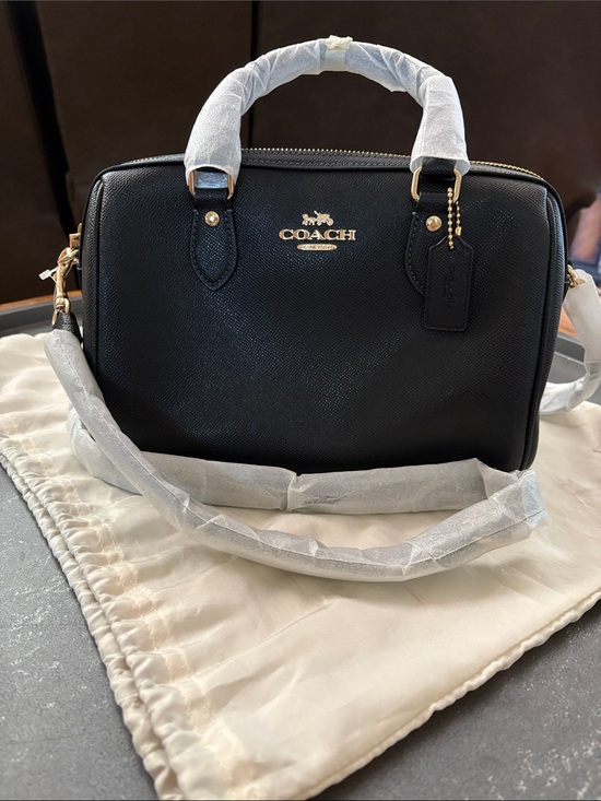 Coach Handbags - Coach Black Leather Rowan never used